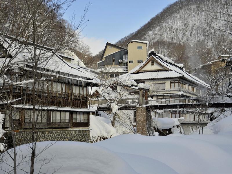Takaragawa Onsen Ousenkaku Hotel Minakami Exterior photo