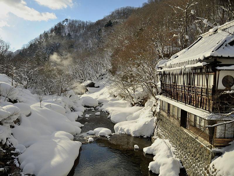 Takaragawa Onsen Ousenkaku Hotel Minakami Exterior photo